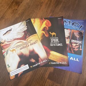 2013 Camel Cigarettes Print Ad Camel 3 Advertisement lot